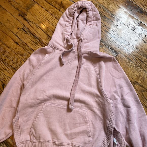 Pink Thick XS Pullover Chunky Hoodie Sweatshirt - American Eagle - - Picture 2 of 7